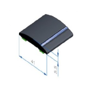 ΤΡΙΜ 40mm ΜΑΥΡΟ ΧΡΩΜΙΟ ΡΙΓΑ (ΚΟΥΛΟΥΡΑ ΕΩΣ 25m-τιμή/μέτρο) ΤΡΙΜ 40mm ΜΑΥΡΟ ΧΡΩΜΙΟ ΡΙΓΑ (ΚΟΥΛΟΥΡΑ ΕΩΣ 25m-τιμή/μέτρο)