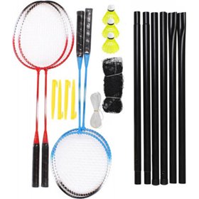 Hoppline Σετ Badminton με 4 Ρακέτες και ΔίχτυΚωδικός: HOP1001173  Hoppline Σετ Badminton με 4 Ρακέτες και ΔίχτυΚωδικός: HOP1001173
