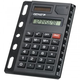 Genie 325 Αριθμομηχανή τσέπης με τρύπα για φακέλους