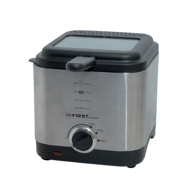 First Austria FA-5058-1 Φριτέζα με περίβλημα inox 1.5L 900 W