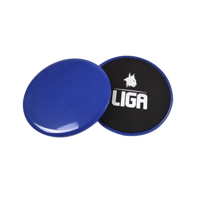 GLIDING DISCS set (x2) (BLUE) LIGASPORT*