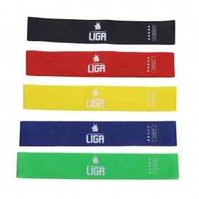Latex hip bands set (Set of 5 pieces) LIGASPORT*