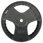 RUBBER WEIGHT LIFTING PLATE 15kg (28MM) LIGASPORT