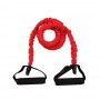 Tube band with handles and fabric cover - (Resistance level – 22,7 kg) RED LIGASPORT*