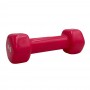 VINYL DUMBBELL – 1kg (PINK) LIGASPORT