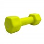 VINYL DUMBBELL – 2kg (NEON YELLOW) LIGASPORT