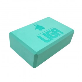 Yoga block – (light blue) LIGASPORT*