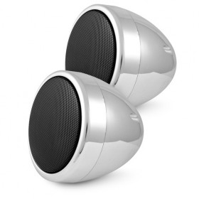 "Ampire QX75-CHR Μικρά Στερεοφωνικά Ηχεία για Κλασικά Αυτοκίνητα Ασημί Ampire QX75-CHR Μικρά Στερεοφωνικά Ηχεία για Κλασικά Αυτοκίνητα Ασημί, Μαύρο-OEM