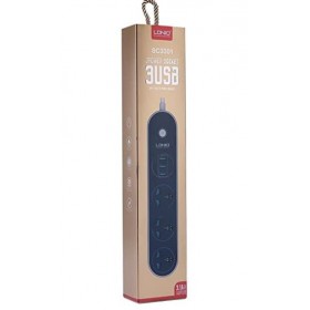 LDNIO ΠΟΛΥΜΠΡΙΖΟ SC3301 3 ΘΕΣΕΩΝ UNIVERSAL + 3 ΘΥΡΕΣ USB LDNIO ΠΟΛΥΜΠΡΙΖΟ SC3301 3 ΘΕΣΕΩΝ UNIVERSAL + 3 ΘΥΡΕΣ USB