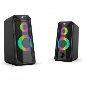 "HAVIT SK202  ΗΧΕΙΑ 2.0 HAVIT SK202  ΗΧΕΙΑ 2.0, USB 2.0, ΜΕ LED, ΜΑΥΡΟ