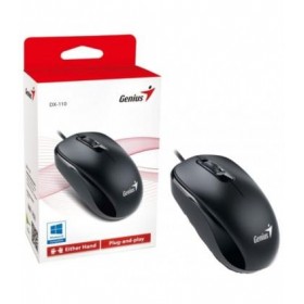 "GENIUS ΕΝΣΥΡΜΑΤΟ ΠΟΝΤΙΚΙ DX-110 GENIUS ΕΝΣΥΡΜΑΤΟ ΠΟΝΤΙΚΙ DX-110, ΜΑΥΡΟ