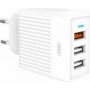 XO ΦΟΡΤΙΣΤΗΣ ΤΑΞΙΔΙΟΥ L58 18W QC3.0 ΛΕΥΚΟΣ