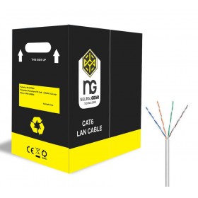 NG ΚΑΛΩΔΙΟ ΔΙΚΤΥΟΥ UTP ΓΚΡΙ CAT6 305m NG ΚΑΛΩΔΙΟ ΔΙΚΤΥΟΥ UTP ΓΚΡΙ CAT6 305m