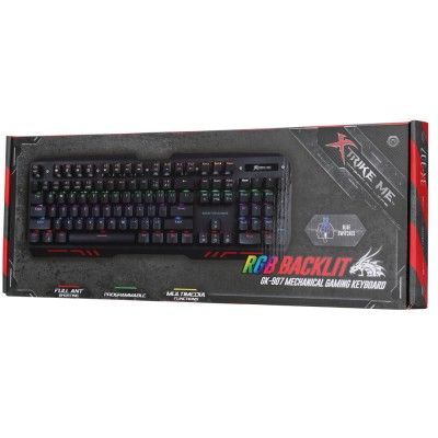 XTRIKE-ME GK907 GAMING ΠΛΗΚΤΡΟΛΟΓΙΟ ΜΕ RGB ΦΩΤΙΣΜΟ