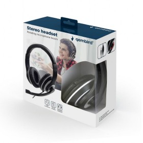 GEMBIRD HEADSET ΜΑΥΡΟ/ΛΕΥΚΟ MHS-003 GEMBIRD HEADSET ΜΑΥΡΟ/ΛΕΥΚΟ MHS-003