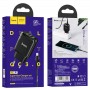 HOCO N6 CHARMER QC3.0 ΦΟΡΤΙΣΤΗΣ ΜΕ ΚΑΛΩΔΙΟ TYPE-C, 2 ΘΥΡΕΣ, ΜΑΥΡΟ