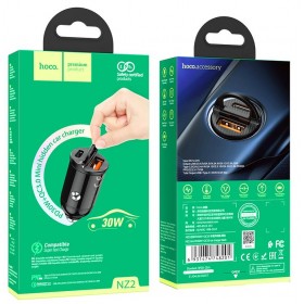 HOCO NZ2 LINK ΦΟΡΤΙΣΤΗΣ ΑΥΤΟΚΙΝΗΤΟΥ PD30W+QC3.0, 1 ΘΥΡΑ