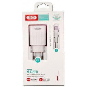 XO L72 ΦΟΡΤΙΣΤΗΣ QC3.0+2.1A, 3 ΘΥΡΕΣ ΜΕ ΚΑΛΩΔΙΟ MICRO