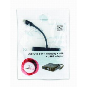 "GEMBIRD ΜΕΤΑΤΡΟΠΕΑΣ TYPE C 3 ΣΕ 1 GEMBIRD ΜΕΤΑΤΡΟΠΕΑΣ TYPE C 3 ΣΕ 1, VGA + USB3 + TYPE-C