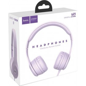 HOCO W21 GRACEFUL CHARM ΑΚΟΥΣΤΙΚΑ, ΜΩΒ