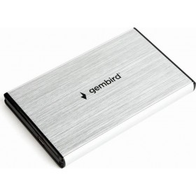 "GEMBIRD ΘΗΚΗ ΓΙΑ HDD 2.5"" USB 3.0 SILVER ALUMINIUM" GEMBIRD ΘΗΚΗ ΓΙΑ HDD 2.5" USB 3.0 SILVER ALUMINIUM