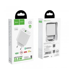 HOCO C69A Dynamic power ΦΟΡΤΙΣΤΗΣ QC 3.0 22.5W 1 ΘΥΡΑ ΛΕΥΚΟΣ