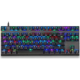 MOTOSPEED K82 RGB ΜΗΧΑΝΙΚΟ GAMING ΠΛΗΚΤΡΟΛΟΓΙΟ, 14 MOTIBA BACKLIGHT, ΜΑΥΡΟ