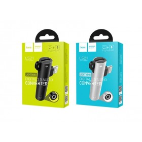 HOCO LS21 ΑΝΤΑΠΤΟΡΑΣ LIGHTNING ΓΙΑ ΑΚΟΥΣΤΙΚΑ 3.5MM ΚΑΙ ΦΟΡΤΙΣΗ HOCO LS21 ΑΝΤΑΠΤΟΡΑΣ LIGHTNING ΓΙΑ ΑΚΟΥΣΤΙΚΑ 3.5MM ΚΑΙ ΦΟΡΤΙΣΗ