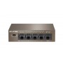 IP-COM5-Port Fast Ethernet Umanaged PoE Switch with 4-Port PoE