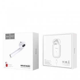 HOCO E39 ADMIRE SOUND BLUETOOTH EARPHONE, WHITE