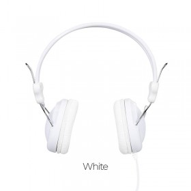 HOCO W5 MANNO HEADPHONE WITH MIC, WHITE