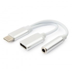 CABLEXPERT ΚΑΛΩΔΙΟ TYPE-C ΣΕ 3.5mm STEREO+POWER CABLEXPERT ΚΑΛΩΔΙΟ TYPE-C ΣΕ 3.5mm STEREO+POWER