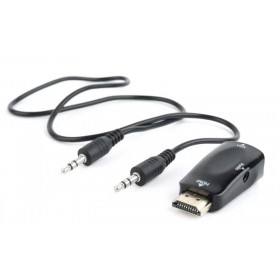 GEMBIRD ΑΝΤΑΠΤΟΡΑΣ HDMI TO VGA & AUDIO ADAPTER GEMBIRD ΑΝΤΑΠΤΟΡΑΣ HDMI TO VGA & AUDIO ADAPTER