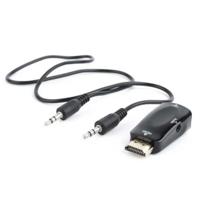 GEMBIRD ΑΝΤΑΠΤΟΡΑΣ HDMI TO VGA &amp AUDIO ADAPTER