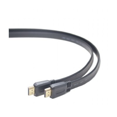 GEMBIRD HDMI male-male flat cable, 3 m, black