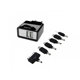 APPROX ΦΟΡΤΙΣΤΗΣ USB 2.1 ΜΕ 6 TIPS ΓΙΑ TABLET KAI SMARTPHONE