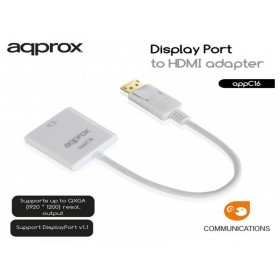 APPROX ΑΝΤΑΠΤΟΡΑΣ DISPLAYPORT to HDMI