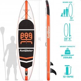 FunWater 325 x 84 x 15 cm Stand Up Paddle Board