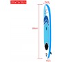 Aufun Paddle Surf Paddle Board 305x75x10 cm