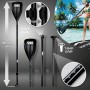 Re:Sport SUP Board Set, Φουσκωτό 366cm σε μαύρο χρώμα