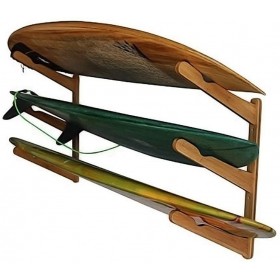 Ξύλινη βάση τοίχου COR Surf για σανίδες του σερφ, Snowboard, Skateboards, Kiteboards και Wakeboards