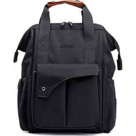 Τσάντα πλάτης μωρού μαύρη B-636 Τσάντα πλάτης μωρού μαύρη B-636