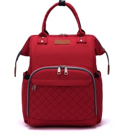 Τσάντα πλάτης μωρού LEQUEEN κόκκινη καπιτονέ B-561 Τσάντα πλάτης μωρού LEQUEEN κόκκινη καπιτονέ B-561