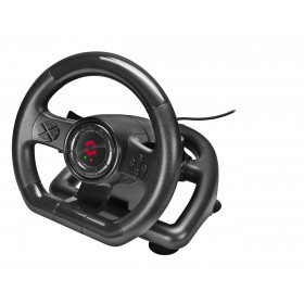 SPEEDLINK SL-650300-BK , BLACK BOLT RACING WHEEL - FOR PC, BLACK