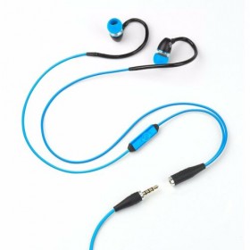 JLAB (IEUEFITSPORTRBLU123) FIT SPORT WIRED EARBUDS (BLUE)