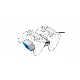 SPEEDLINK SL-460000-WE, TWINDOCK CHARGING SYSTEM - FOR PS5, WHITE