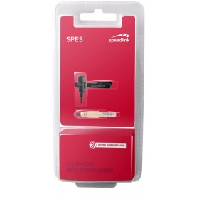 SPEEDLINK SL-8691-SBK-01 SPES CLIP-ON MICROPHONE