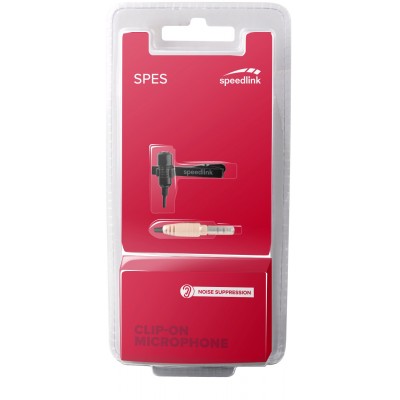 SPEEDLINK SL-8691-SBK-01 SPES CLIP-ON MICROPHONE