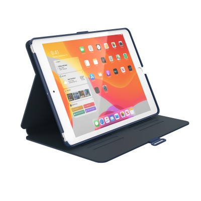 SPECK IPAD 10.2" CASE (138654-8635) BALANCE FOLIO (COASTAL BLUE) WITH MICROBAN ANTIMICROBIAL PROTECTION