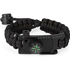 Gameit Outdoor Adjustable Multifunctional Βραχιόλι Paracord Επιβίωσης Gameit Outdoor Adjustable Multifunctional Βραχιόλι Paracord Επιβίωσης
